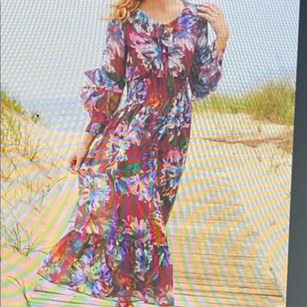 Soft Surroundings Petite Floral Dress